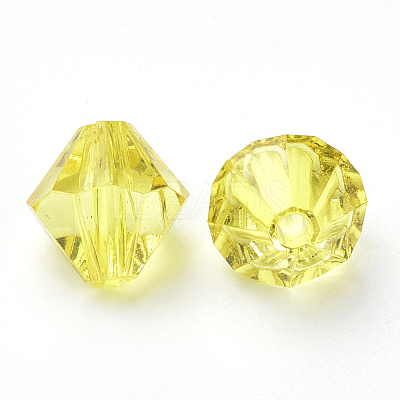 Transparent Acrylic Beads TACR-S146-10mm-09-1