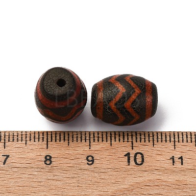 Tibetan Style dZi Beads TDZI-NH0001-E01-03A-1