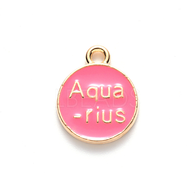 Alloy Enamel Pendants ENAM-S124-01A-03J-1