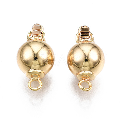 Brass Box Clasps KK-S356-339-NF-1