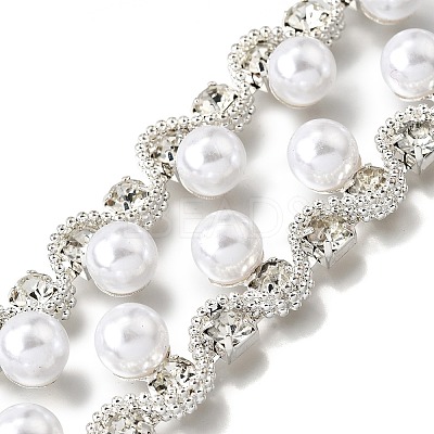 Brass Crystal Rhinestone Cup Chains OCOR-XCP0002-76-1
