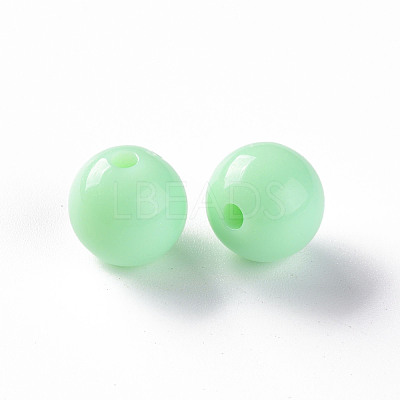 Opaque Acrylic Beads MACR-S370-C12mm-A05-1