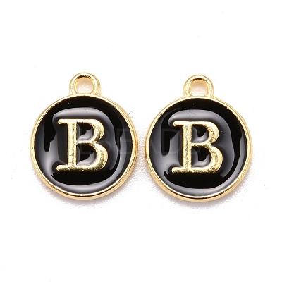 Golden Plated Alloy Charms ENAM-S118-02B-1