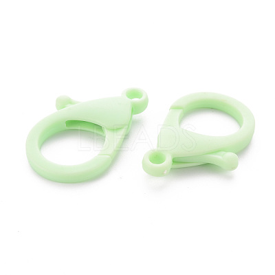 Plastic Lobster Claw Clasps X-KY-ZX002-18-B-1