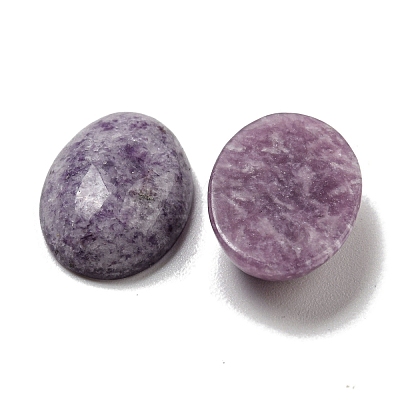 Natural Lepidolite Cabochons G-C115-01A-42-1