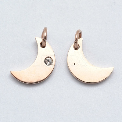 316 Surgical Stainless Steel Pendants STAS-K178-10-1