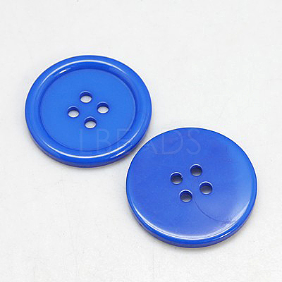 Resin Buttons RESI-D030-18mm-10-1