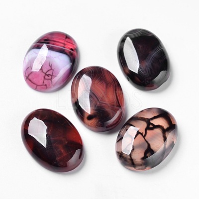 Natural Dragon Veins Cabochons G-F296-07-18x25mm-1