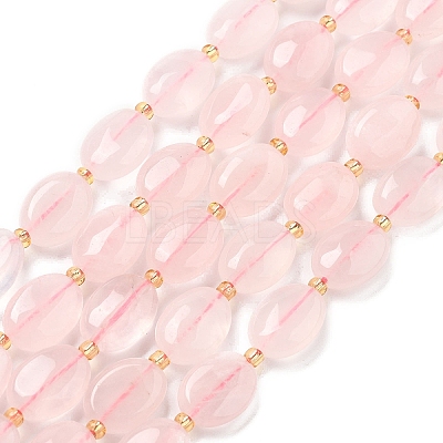 Natural Rose Quartz Beads Strands G-H005-A08-02AB-1
