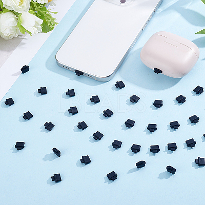 50Pcs TPU Mobile Anti-Dust Plugs FIND-SC0022-46A-1