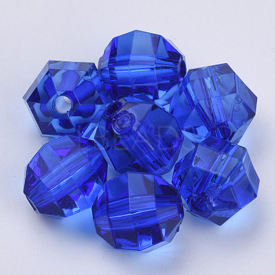 Transparent Acrylic Beads TACR-Q256-8mm-V44-1