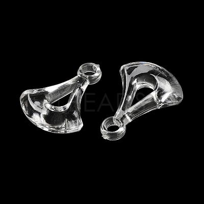 Transparent Acrylic Pendants TACR-G048-42-1