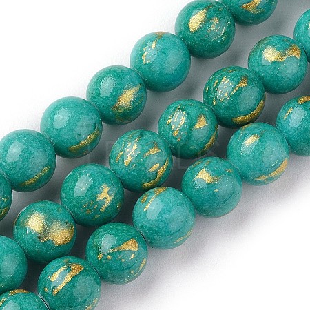 Natural Mashan Jade Beads Strands LS-G-F670-A02-10mm-1