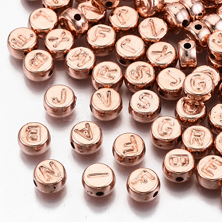 CCB Plastic Beads CCB-N004-002RG-1