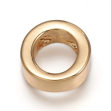 Brass Charms X-ZIRC-I037-01O-G-1
