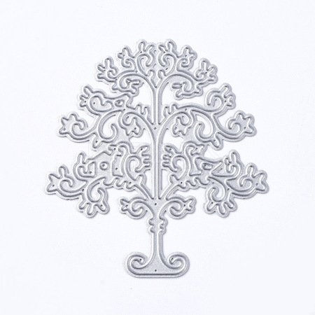 Tree Frame Carbon Steel Cutting Dies Stencils DIY-F046-04-1