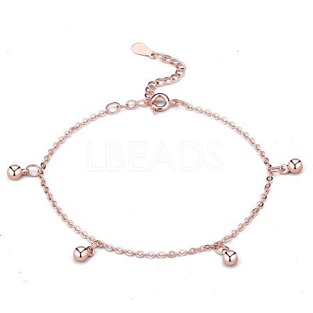 Brass Charm Bracelets BJEW-BB51987-A-1
