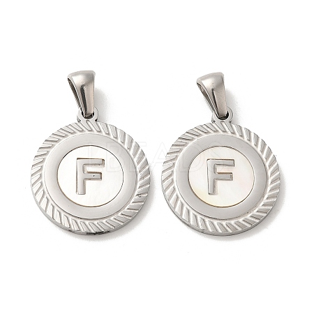 304 Stainless Steel Pendants STAS-I204-F-P-1