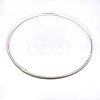Brass Choker Collar Necklace Making BJEW-F132-02-3