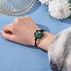 Adjustable Braided Nylon Cord Macrame Pouch Bracelet Making AJEW-SW00013-15-6
