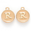Golden Plated Alloy Enamel Charms LS-ENAM-S118-06R-1
