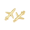 Brass Connector Charms KK-CBA5CB0-29G-2