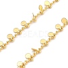 Brass Curb Chain Necklaces NJEW-JN03032-01-2