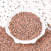 Spray Painted Picasso Cylinder Glass Seed Beads GLAA-T028-12A-04-3