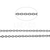 Brass Cable Chains CHC-T008-08B-4