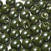 Opaque Acrylic Beads OACR-G012-01G-3