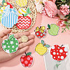 1Bag Polyester Clothing Patches PATC-FG0003-30-3
