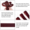 Velvet Ribbon SRIB-WH0006-18I-5