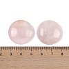 Natural Rose Quartz Cabochons G-H1596-FR-25mm-24-3