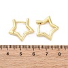 Brass Huggie Hoop Earrings EJEW-F245-03G-2