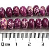 Synthetic Imperial Jasper Dyed Beads Strands G-D077-E01-01E-5