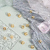 SUNNYCLUE 50Pcs Aluminum Dreadlocks Beads Hair Decoration OHAR-SC0001-03G-4