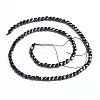 Natural Black Spinel Beads Strands G-E560-A04-4mm-2