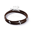 Faux Suede Cord Wrap Bracelets BJEW-JB04413-03-1