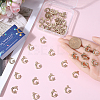 60Pcs Moon & Star Alloy with Rhinestone Small Handmade Pendant Charms FIND-SC0006-79-3