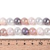 Electroplate Glass Beads Strands EGLA-N019-10mm-01-4