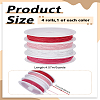 20 Yards 4 Colors Waxed Cotton Thread Cords YC-LP0001-05A-2