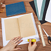 8 Sheets 4 Colors Linen Book Covers DIY-CP0010-67B-3