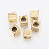 304 Stainless Steel Large Hole Letter European Beads STAS-H428-01G-L-1