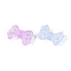 Transparent Crackle Acrylic Beads CACR-T002-02M-2