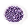 Transparent Spray Painted Glass Beads X1-EGLA-N018-4mm-01-1