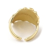 Brass Open Cuff Rings RJEW-Q778-08G-3