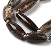 Natural Mexican Lace Agate Beads Strands G-NH0010-I03-02-01-2