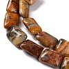 Natural Crazy Agate Beads Strands G-T047-B18-01-4