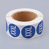Paper Self-Adhesive Clothing Size Labels DIY-A006-B07-1