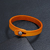 1Pc Punk Retro Ethnic Style Handmade Leather Bracelet Couple Literary Hand Strap Men BJEW-CL0001-02B-3